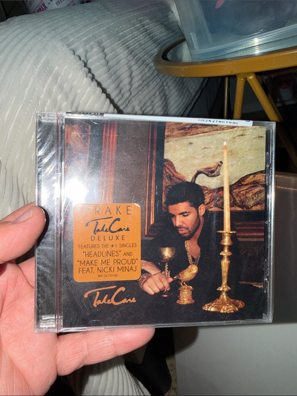 Drake - Take Care (Deluxe) CD - Gold & Black Artwork